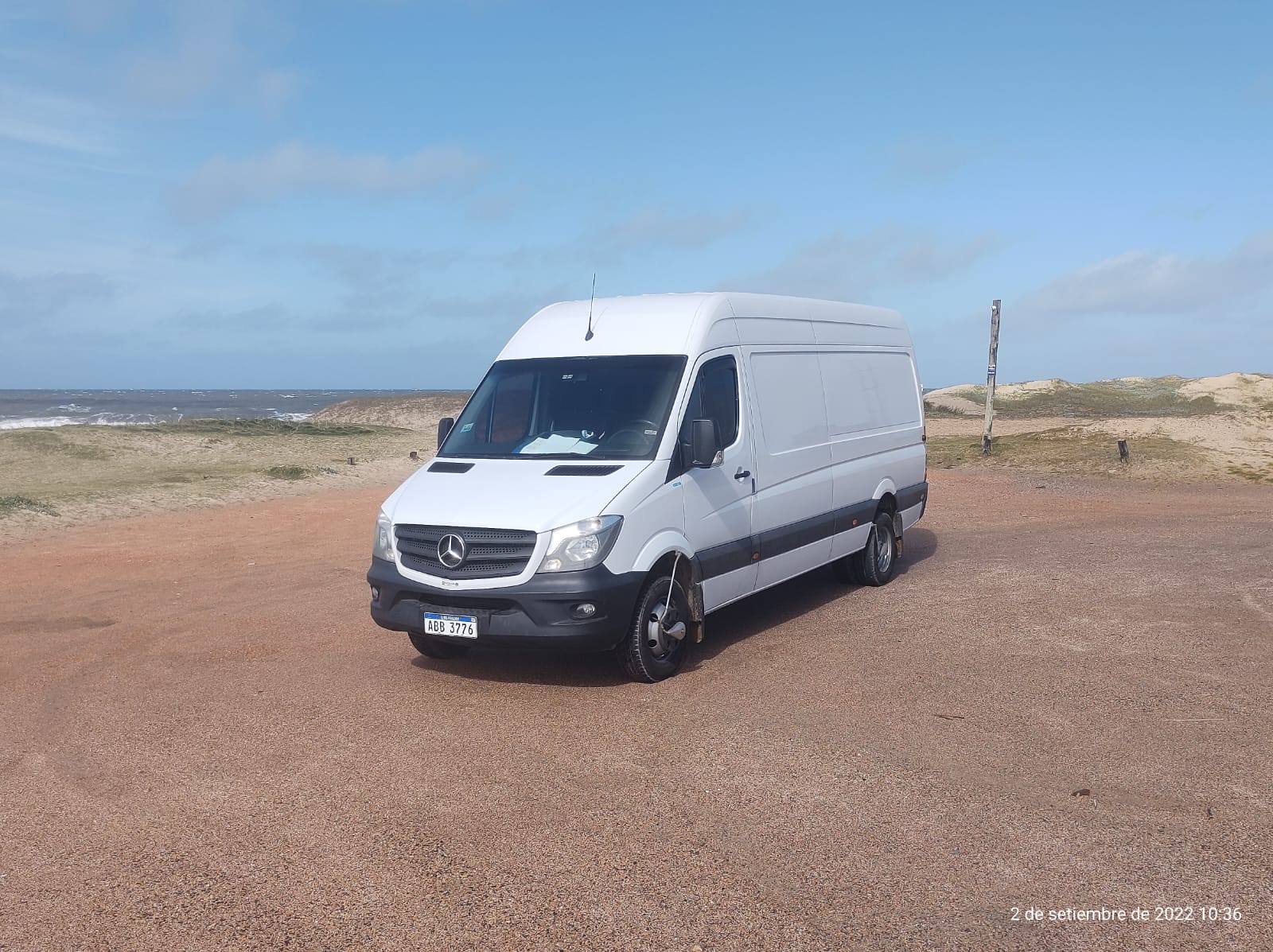 Camioneta Mercedes para reparto